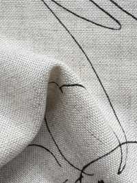KCP524-D570 Rayon Linen Canvas Single Color Print[Textile / Fabric] Uni Textile(Komon Studio) Sub Photo