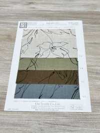 KCP524-D570 Rayon Linen Canvas Single Color Print[Textile / Fabric] Uni Textile(Komon Studio) Sub Photo