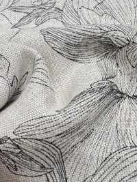 KCP524-D624 Rayon Linen Canvas Single Color Print[Textile / Fabric] Uni Textile(Komon Studio) Sub Photo