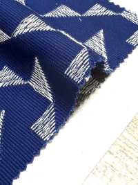 KCL743-D326 40x30 Yarn Dyed Dungaree Lace[Textile / Fabric] Uni Textile(Komon Studio) Sub Photo