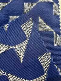 KCL743-D326 40x30 Yarn Dyed Dungaree Lace[Textile / Fabric] Uni Textile(Komon Studio) Sub Photo