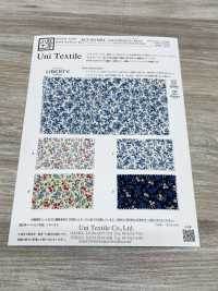 KCP807MWL-DK-9 Cotton 80 Lawn Miracle Wave Liberty Print Ruben's Rose[Textile / Fabric] Uni Textile(Komon Studio) Sub Photo