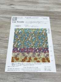 KCP807MWL-DK-12 Cotton 80 Lawn Miracle Wave Liberty Print Suzanne[Textile / Fabric] Uni Textile(Komon Studio) Sub Photo