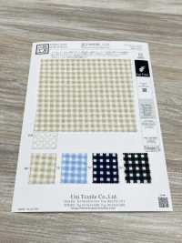 KCP808HRP-D711 80 % Cotton Lone Hanna Ripple Print[Textile / Fabric] Uni Textile(Komon Studio) Sub Photo