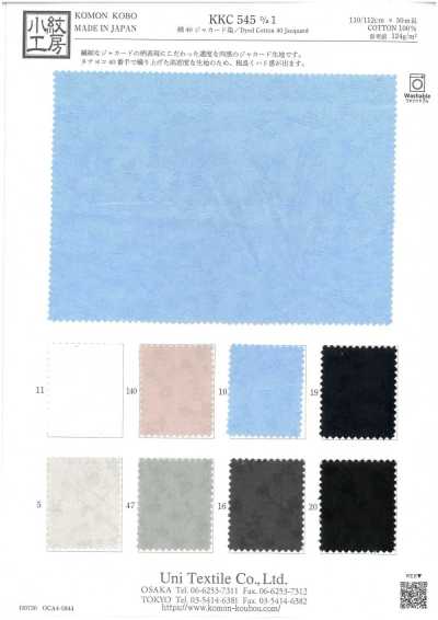 KKC545-D1 40-count Cotton Jacquard Dyed