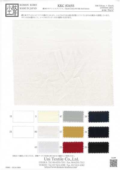 Cotton 80 Satin Silk Soft