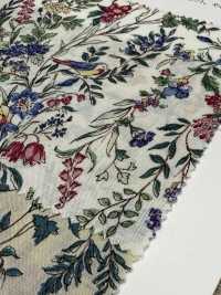 28108 60 Thread Lawn Small Bird And Flower Print[Textile / Fabric] SUNWELL Sub Photo