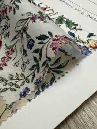 28108 60 Thread Lawn Small Bird And Flower Print[Textile / Fabric] SUNWELL Sub Photo