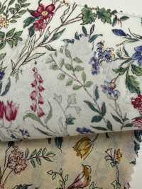 28108 60 Thread Lawn Small Bird And Flower Print[Textile / Fabric] SUNWELL Sub Photo