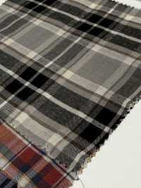 35518 Fuwa. Tencel(TM) Modal Fiber/Cotton Shirring Check[Textile / Fabric] SUNWELL Sub Photo