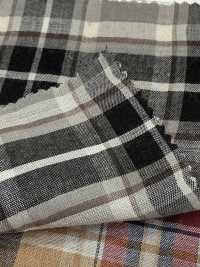 35518 Fuwa. Tencel(TM) Modal Fiber/Cotton Shirring Check[Textile / Fabric] SUNWELL Sub Photo