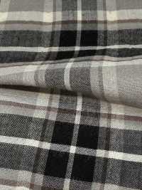 35518 Fuwa. Tencel(TM) Modal Fiber/Cotton Shirring Check[Textile / Fabric] SUNWELL Sub Photo