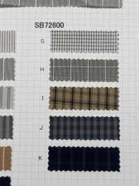 SB72600 Extra-long Staple Cotton 70/1 Typewriter Cloth Check[Textile / Fabric] SHIBAYA Sub Photo
