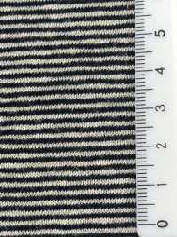 SD0188 Cotton/Hemp Yarn Dyed Jersey Horizontal Stripes[Textile / Fabric] SHIBAYA Sub Photo