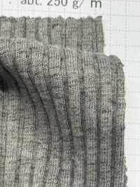 SD0241 Yak/C Random Needle-pulling TERECO Rib Fabric[Textile / Fabric] SHIBAYA Sub Photo