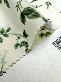 28115 Cordot Organics® 60 Thread Lawn Retro Floral Print[Textile / Fabric] SUNWELL Sub Photo