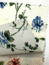 28115 Cordot Organics® 60 Thread Lawn Retro Floral Print[Textile / Fabric] SUNWELL Sub Photo