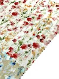 28111 60 Thread Lawn Watercolor Small Floral Print[Textile / Fabric] SUNWELL Sub Photo