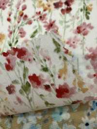 28111 60 Thread Lawn Watercolor Small Floral Print[Textile / Fabric] SUNWELL Sub Photo