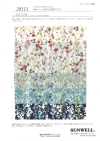 28111 60s Lawn Watercolor Small Flower Print