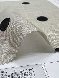 KKP1887-D95 Linen-like Sharkskin[Textile / Fabric] Uni Textile(Komon Studio) Sub Photo