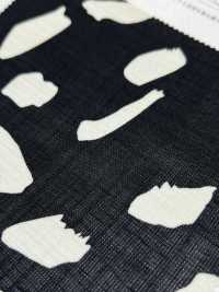 KKP1887-D27 Linen-like Sharkskin[Textile / Fabric] Uni Textile(Komon Studio) Sub Photo