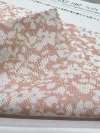 KKP1887-D171 Linen-like Sharkskin[Textile / Fabric] Uni Textile(Komon Studio) Sub Photo