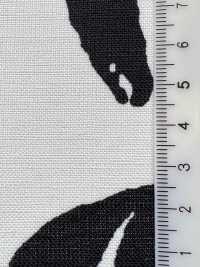 KKP1887-D48 Linen-like Sharkskin[Textile / Fabric] Uni Textile(Komon Studio) Sub Photo