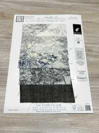 KKP1887-D30 Linen-like Sharkskin[Textile / Fabric] Uni Textile(Komon Studio) Sub Photo