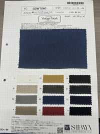 SBW7040 Linen /linen 10/1 Drill Vintage Finish[Textile / Fabric] SHIBAYA Sub Photo