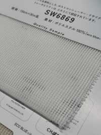 SW6869 Eco Blue® W Raschel[Textile / Fabric] Sanwa Fibers Sub Photo