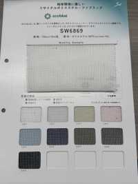 SW6869 Eco Blue® W Raschel[Textile / Fabric] Sanwa Fibers Sub Photo