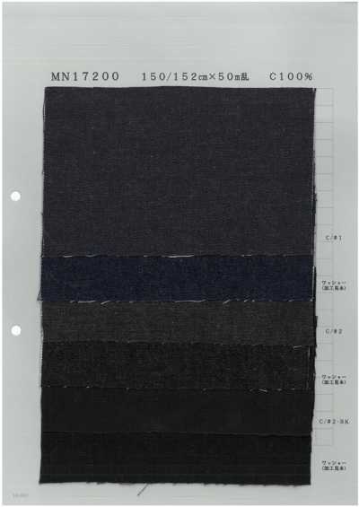 MN17200 Denim Washer Finish 8 Oz
