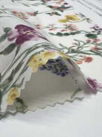 28107 60 Thread Lawn Watercolor Floral Print[Textile / Fabric] SUNWELL Sub Photo