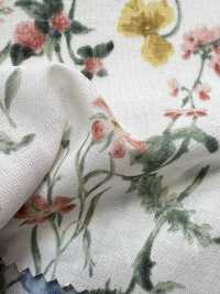 28107 60 Thread Lawn Watercolor Floral Print[Textile / Fabric] SUNWELL Sub Photo