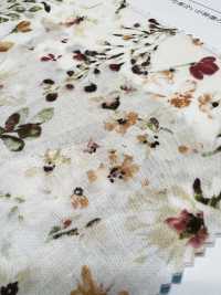 28113 60 Thread Lawn Watercolor Floral Print[Textile / Fabric] SUNWELL Sub Photo