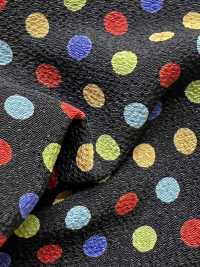 KKP2338-DB-81 Chirimen Chirimen®[Textile / Fabric] Uni Textile(Komon Studio) Sub Photo