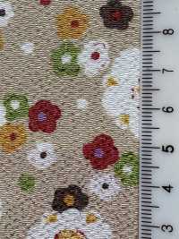 KKP2338-DHM-103 Futako Chirimen Multicolor Print[Textile / Fabric] Uni Textile(Komon Studio) Sub Photo