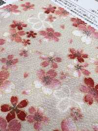 KKP2338-DHM-83 Futako Chirimen Multicolor Print[Textile / Fabric] Uni Textile(Komon Studio) Sub Photo