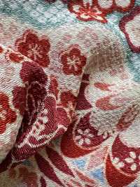 KKP2338-D-HANAZUKUSI Futako Chirimen Flowers[Textile / Fabric] Uni Textile(Komon Studio) Sub Photo