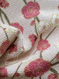KKP2338-D-SIDAREUME Futako Chirimen Weeping Plum[Textile / Fabric] Uni Textile(Komon Studio) Sub Photo
