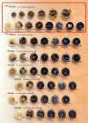 OPU312 Water Buffalo Horn 4-hole Resin Buttons