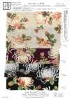 KKP2338-D-KIKUNOMAI Double Chirimen® Chrysanthemum Dance