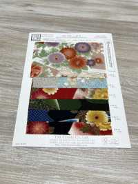 KKP2338-D-KIKUSUI Futako Chirimen Kikusui[Textile / Fabric] Uni Textile(Komon Studio) Sub Photo