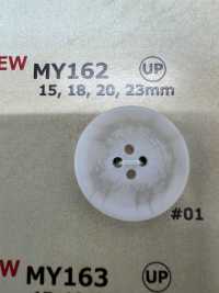 MY162 Water Buffalo Horn 4-hole Resin Buttons DAIYA BUTTON(DAIYA BUTTON) Sub Photo