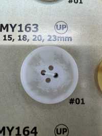 MY163 Water Buffalo Horn 4-hole Resin Buttons DAIYA BUTTON(DAIYA BUTTON) Sub Photo