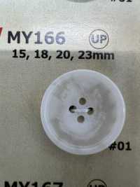 MY166 Water Buffalo Horn 4-hole Resin Buttons DAIYA BUTTON(DAIYA BUTTON) Sub Photo