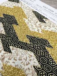 KKP2338-D-HINABISI Futako Chirimen Hinabishi[Textile / Fabric] Uni Textile(Komon Studio) Sub Photo