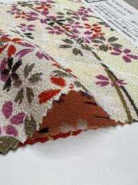 KKP2338-D-KUSAZAKURA Futako Chirimen Kusa-zakura[Textile / Fabric] Uni Textile(Komon Studio) Sub Photo
