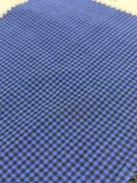 RN4002 Yarn Dyed Gingham Typewriter Cloth Overdye Micro-robe[Textile / Fabric] KOYAMA Sub Photo